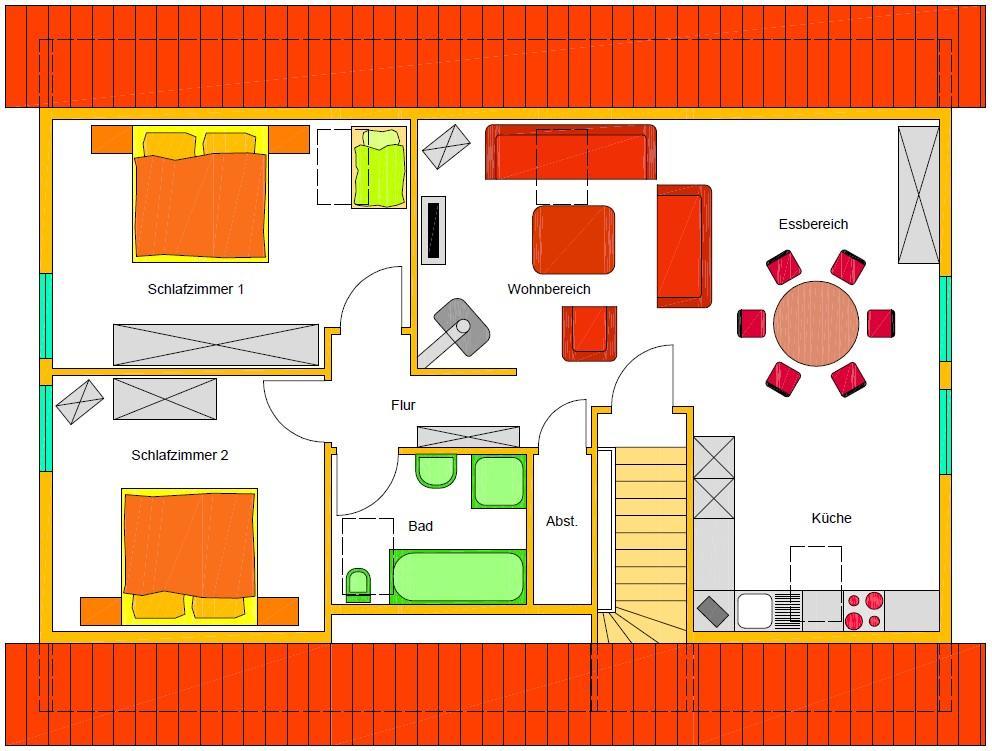 Ferienwohnung Familie Huebner Lubeck Ruang foto